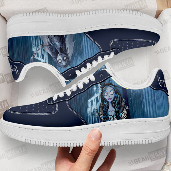 emily the corpse bride custom sneakers y1zis