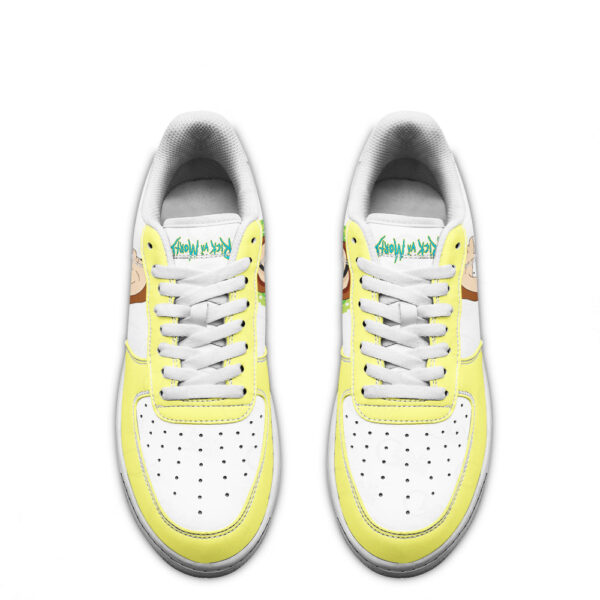 evil morty rick and morty custom sneakers wykgs
