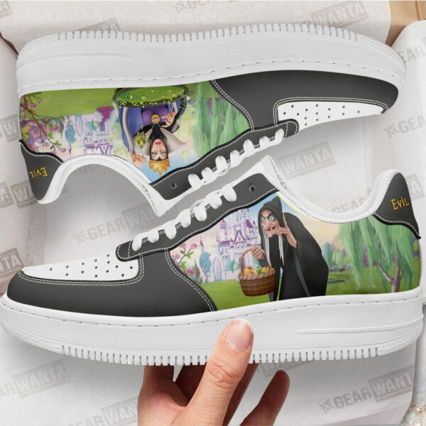 evil queen snow white and 7 dwarfs custom sneakers 22ojh