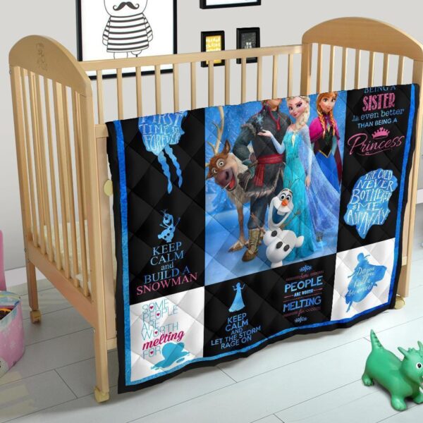 fan dn frozen quilt blanket amazing gift idea ciwxd