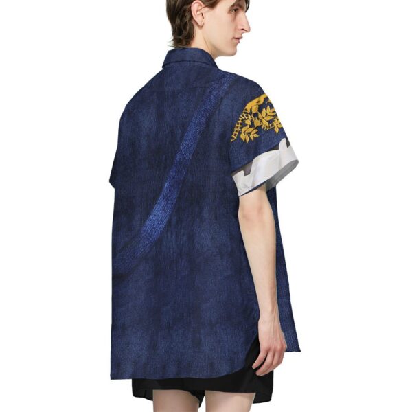 fandomgift 3d louis xv custom short sleeve shirt qzntw