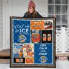 fanta quilt blanket funny gift for soft drink lover gcgif
