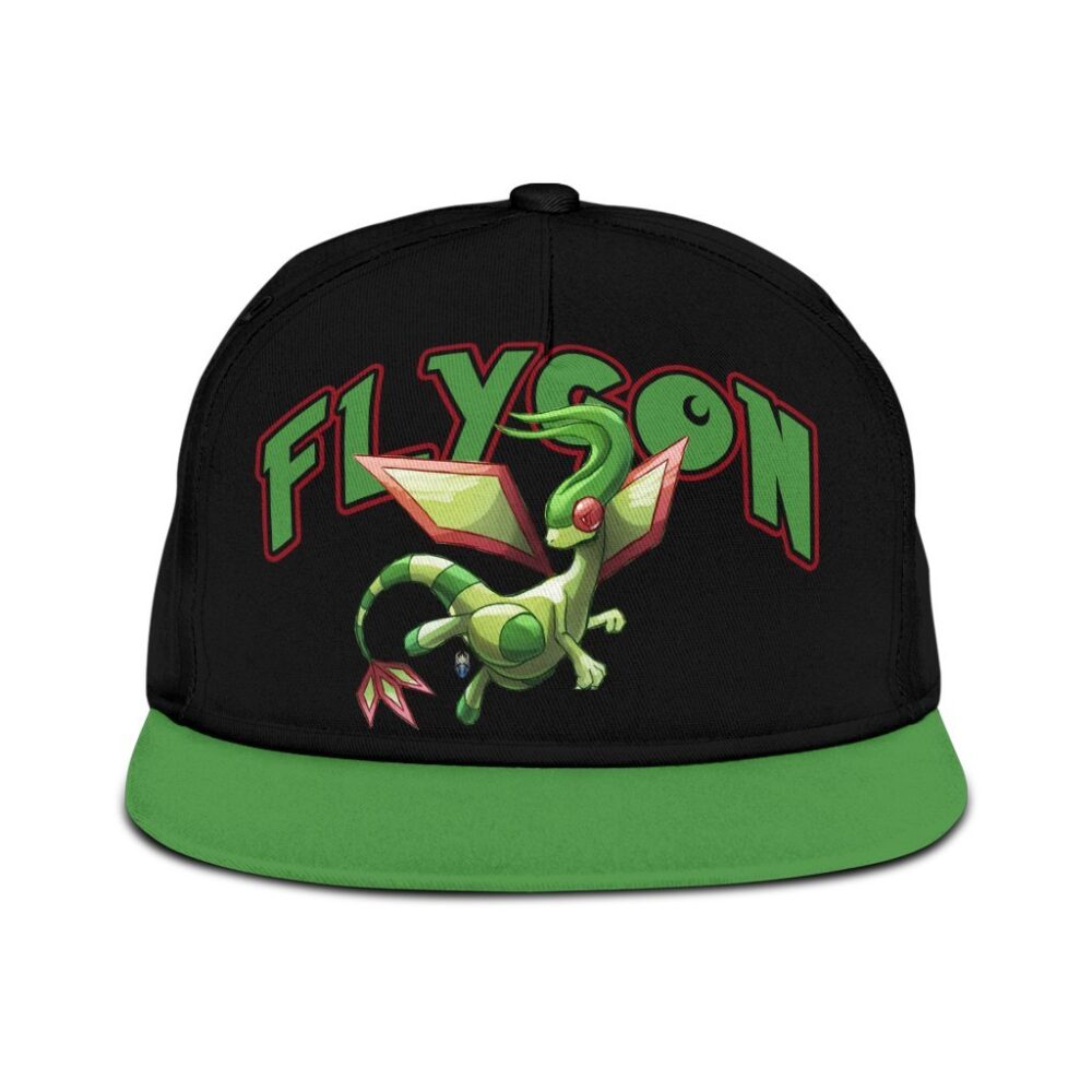 Flygon Snapback Hat Anime Fan Gift Idea