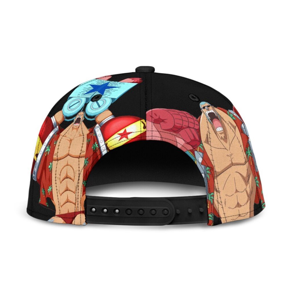 Franky Snapback Hat One Piece Anime Gift Idea