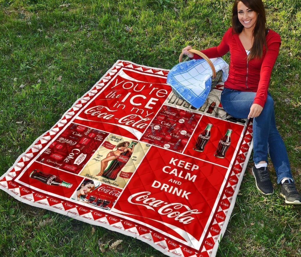 Funny Coca-cola Quilt Blanket Soft Drink Lover