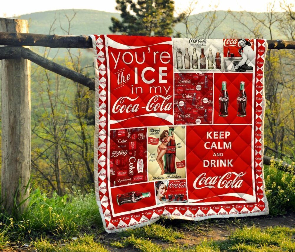 Funny Coca-cola Quilt Blanket Soft Drink Lover