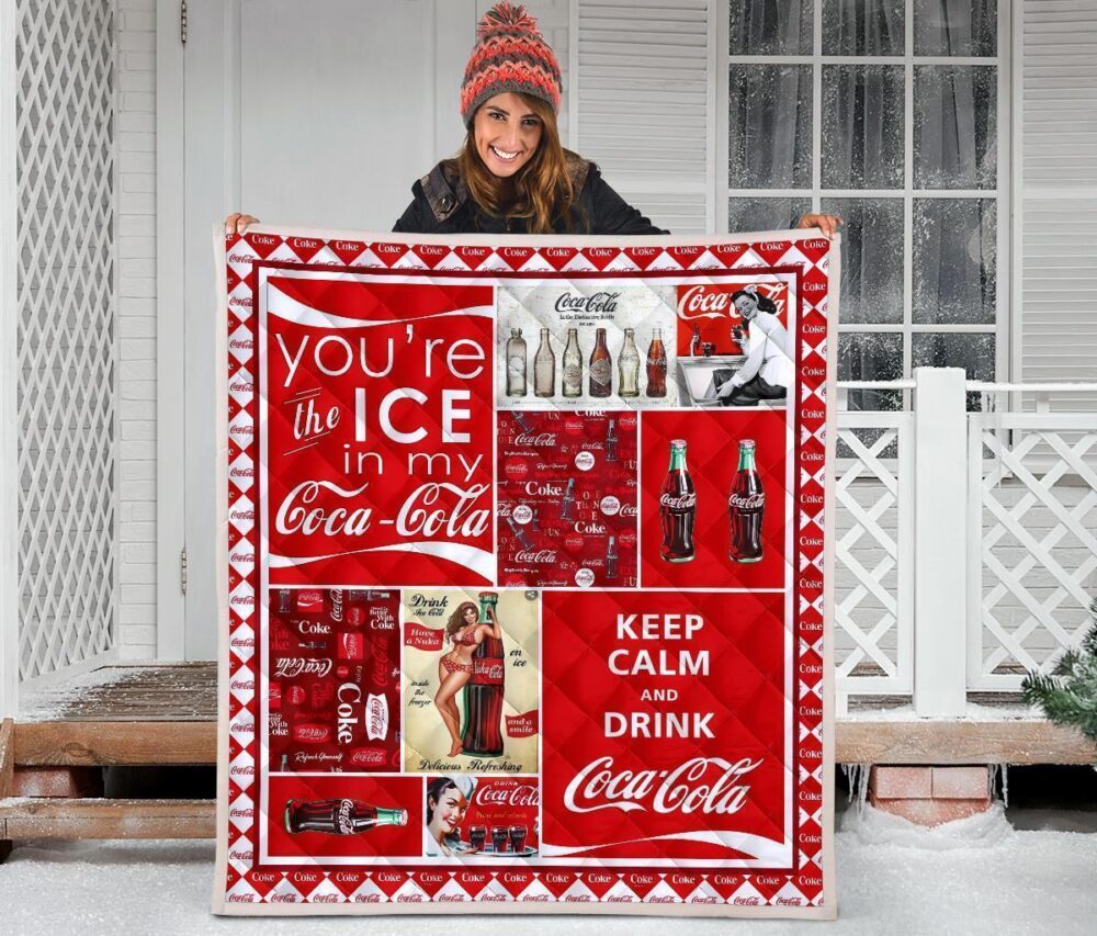 Funny Coca-cola Quilt Blanket Soft Drink Lover