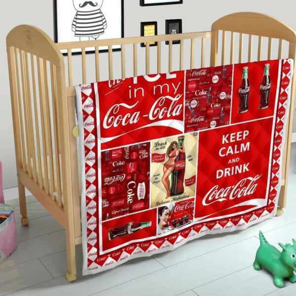 funny coca cola quilt blanket soft drink lover qmehv