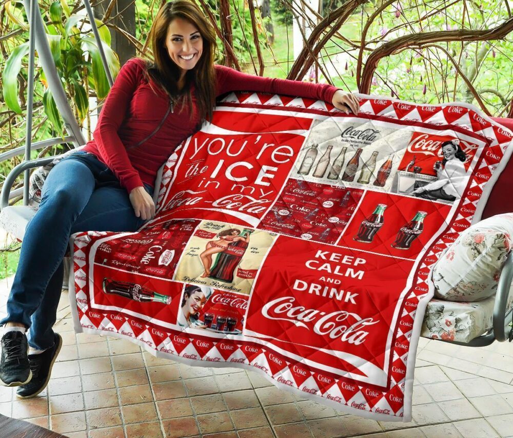 Funny Coca-cola Quilt Blanket Soft Drink Lover