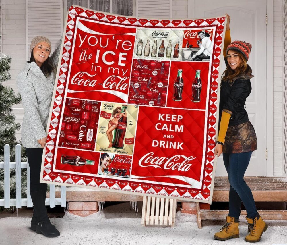 Funny Coca-cola Quilt Blanket Soft Drink Lover