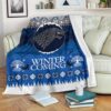 game of thrones winter is coming ugly christmas custom blanket home decor opwgs