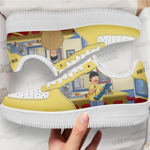 gene belcher bobs burger custom sneakers u8g9t