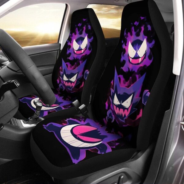 Gengar Pokemon Custom Car Seat Covers PKMCSC01