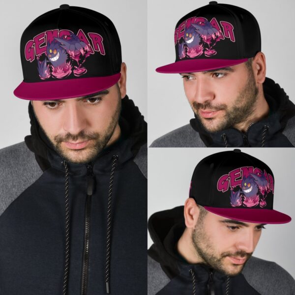 gengar snapback hat anime fan gift idea 6eeb0