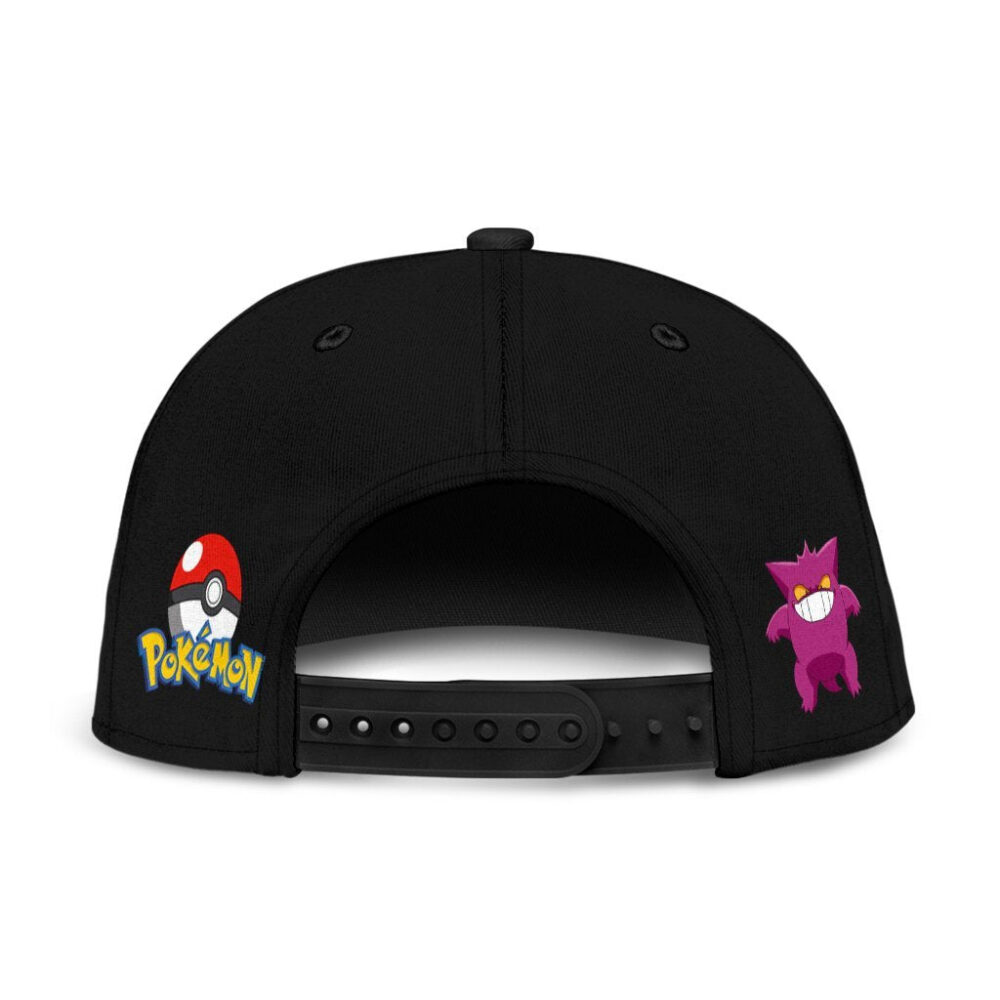 Gengar Snapback Hat Anime Fan Gift Idea