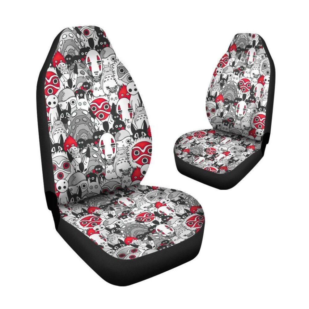 Ghibli Characters Anime Car Seat Covers