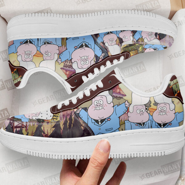 gideon gleeful gravity falls sneakers custom cartoon shoes bxpaa