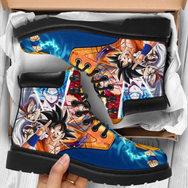 goku dragon ball all season boots casual shoes vegan leather anime custom boot shoes tb147 birsd