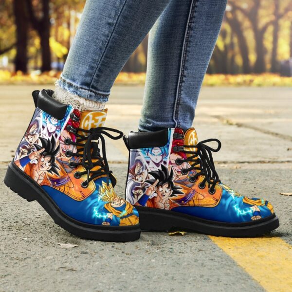 goku dragon ball all season boots casual shoes vegan leather anime custom boot shoes tb147 nvvch