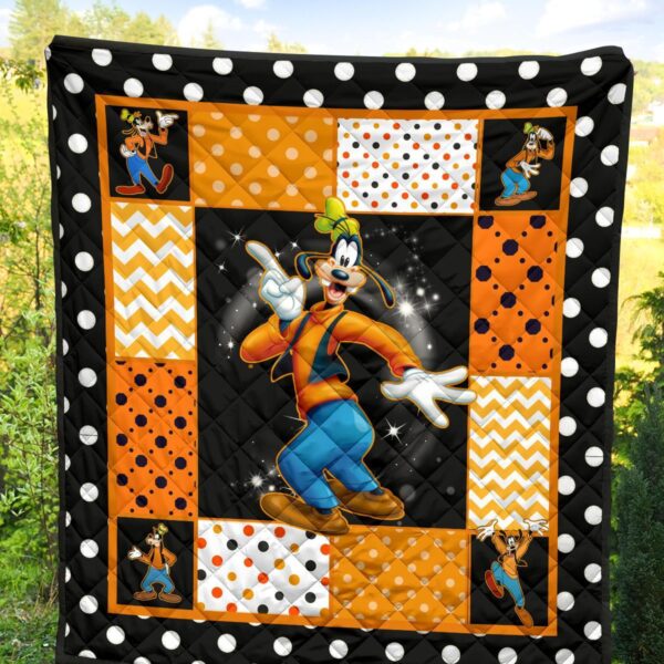 goofy quilt blanket cute cartoon fan gift idea ohsce