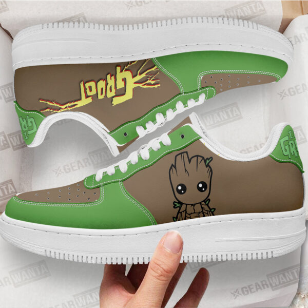 groot super hero custom sneakers ehgq7