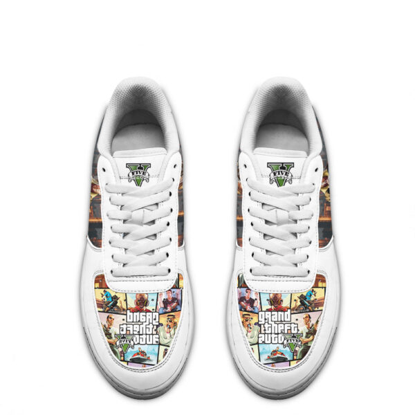 gta niko bellic sneakers custom video game shoes clhd9