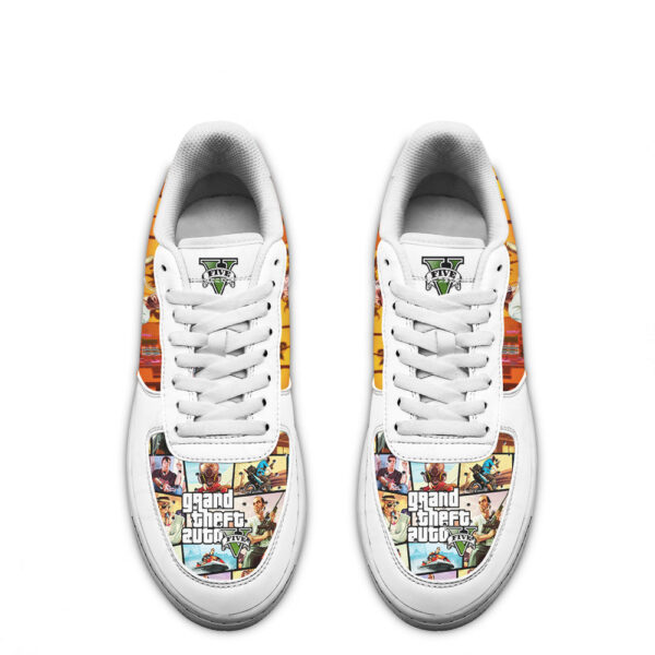 gta trevor philips sneakers custom video game shoes ynh7n