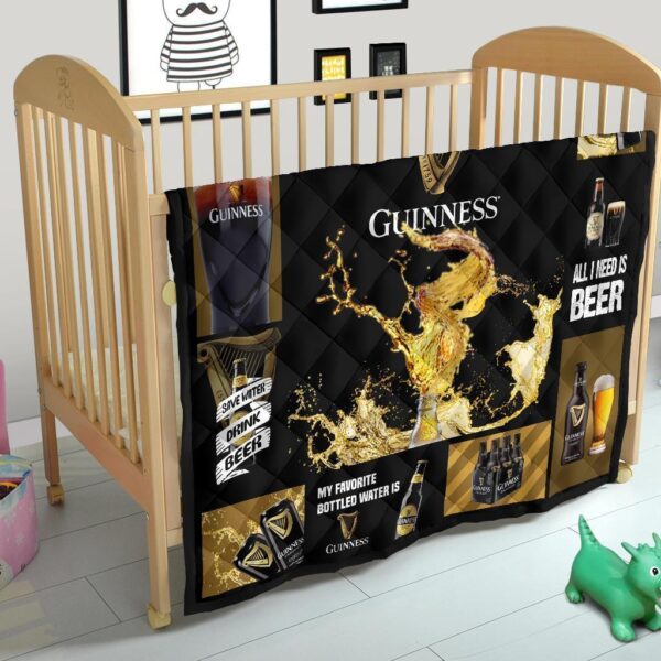 guinness quilt blanket all i need is beer gift idea wp2ih