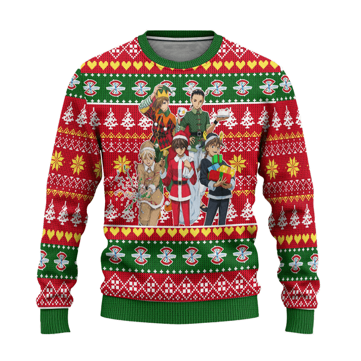 Gundam Team Anime Ugly Christmas Sweater Custom Xmas Gift