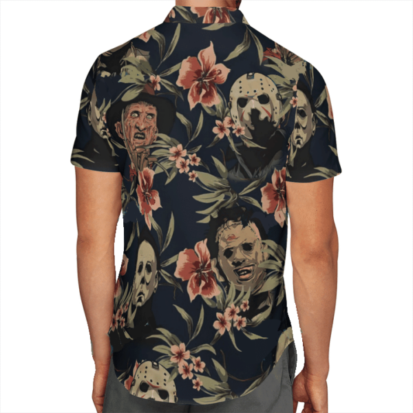 halloween horror movies hawaiian shirt hawaiian shirt for women men hawaiian shirt custom ehkqj