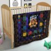 harry potter quilt blanket for movies bedding decor gift idea udisr