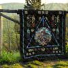 harry potter stain glass style quilt blanket fan gift idea fk4sy