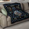 harry potter stain glass style quilt blanket fan gift idea vnw6y