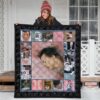 harry styles quilt blanket gift idea for music fan elwb1