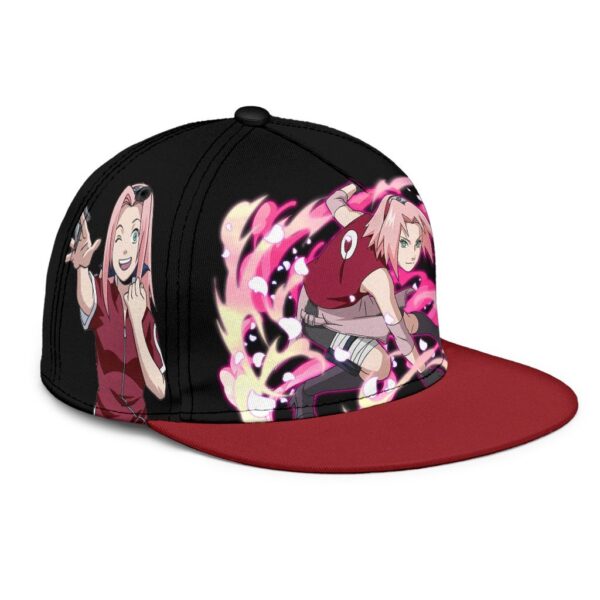 haruno sakura snapback hat naruto custom anime hat 3htef