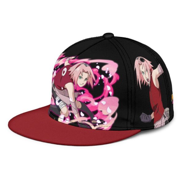 haruno sakura snapback hat naruto custom anime hat te3vx