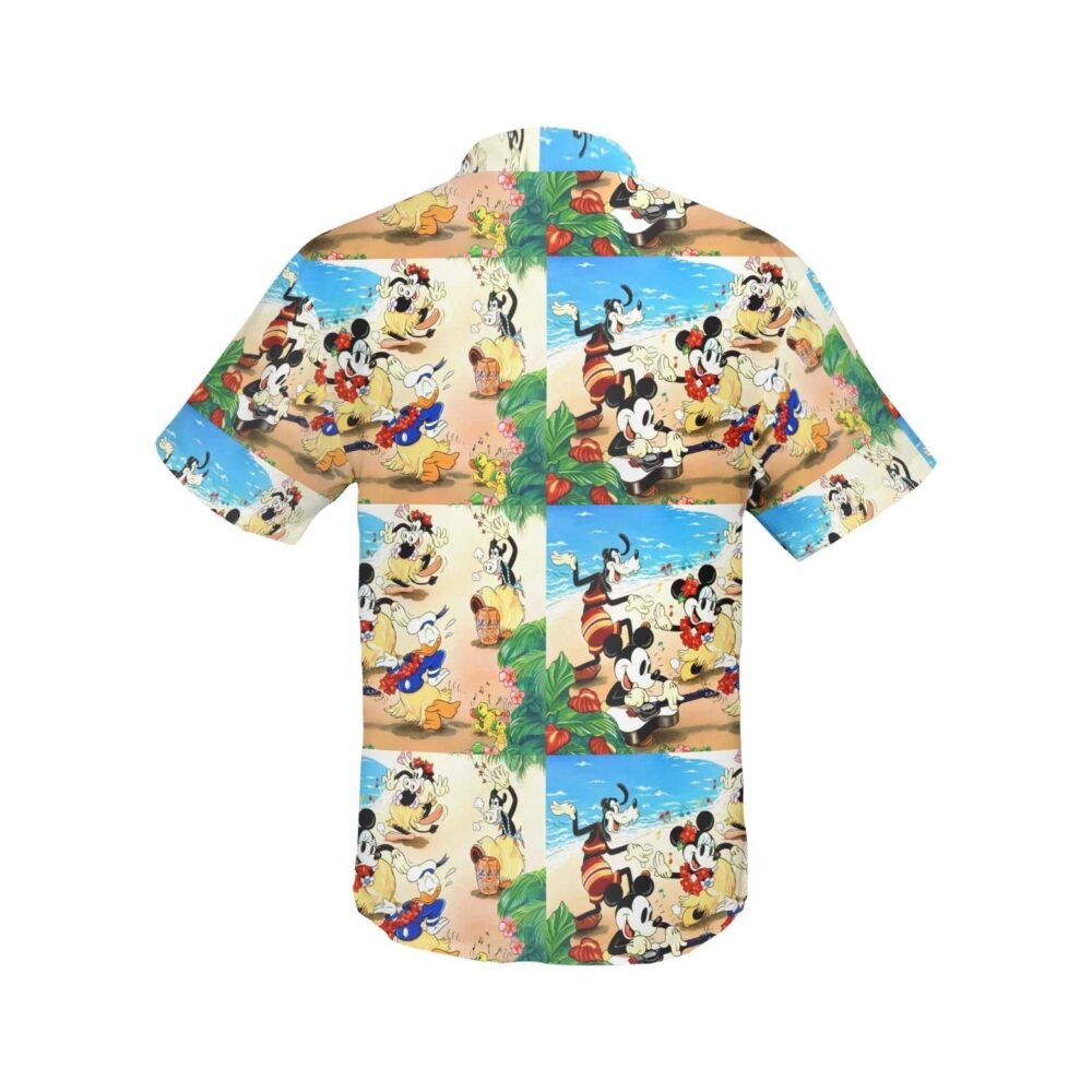 Hawaiian Shirt Women | Mickey & Friends Hawaiian Shirt | Hawaiian Shirt Custom | Hawaiian Shirt Blue