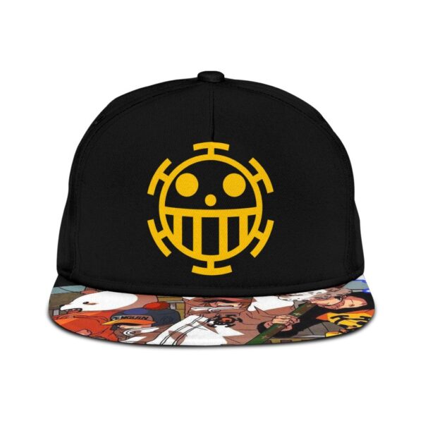 Heart Pirates Snapback Hat One Piece Anime Fan Gift