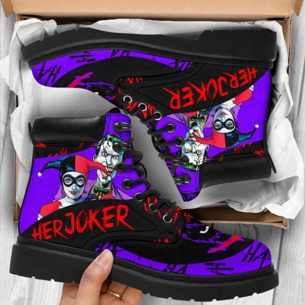 her joker all season boots casual shoes vegan leather custom boot shoes tb127 5eit4