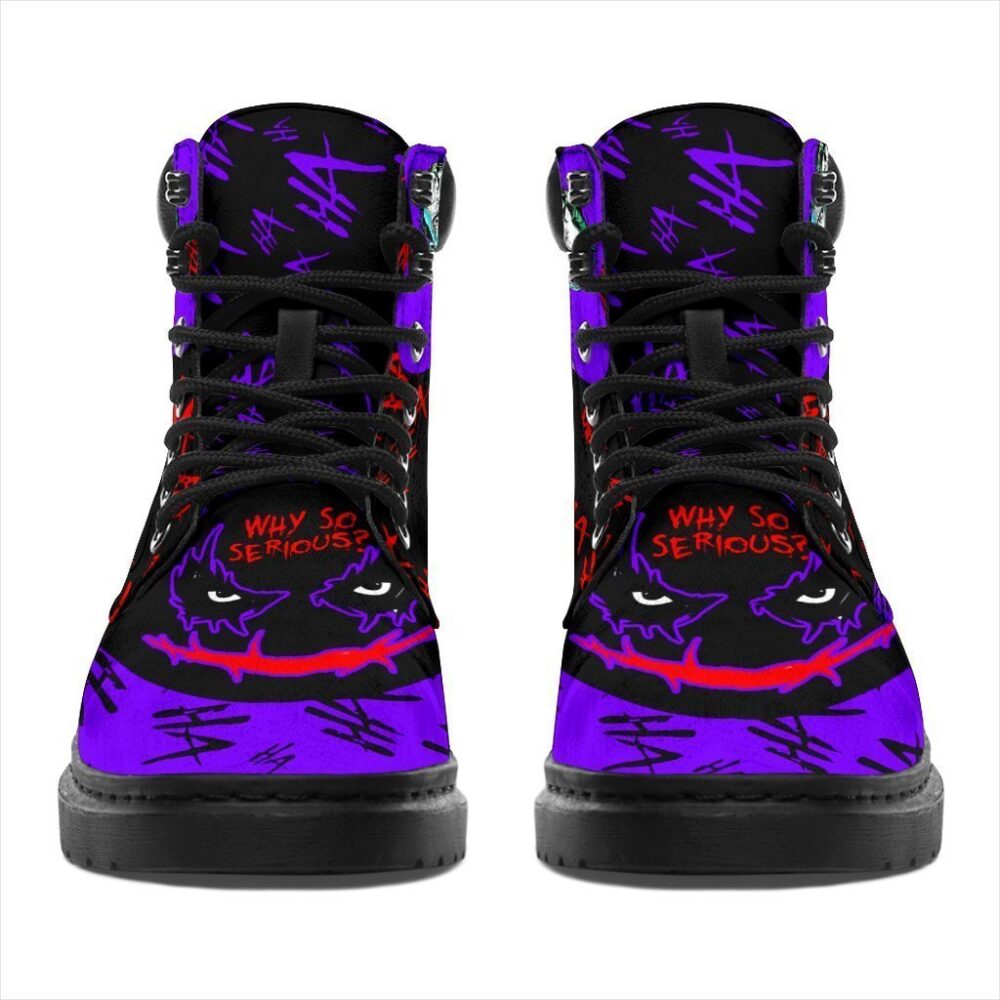 Her Joker All Season Boots | Casual Shoes | Vegan Leather Custom Boot Shoes TB127