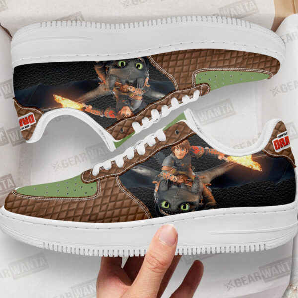 hiccup sneakers custom how to train your dragon cartoon shoes av975