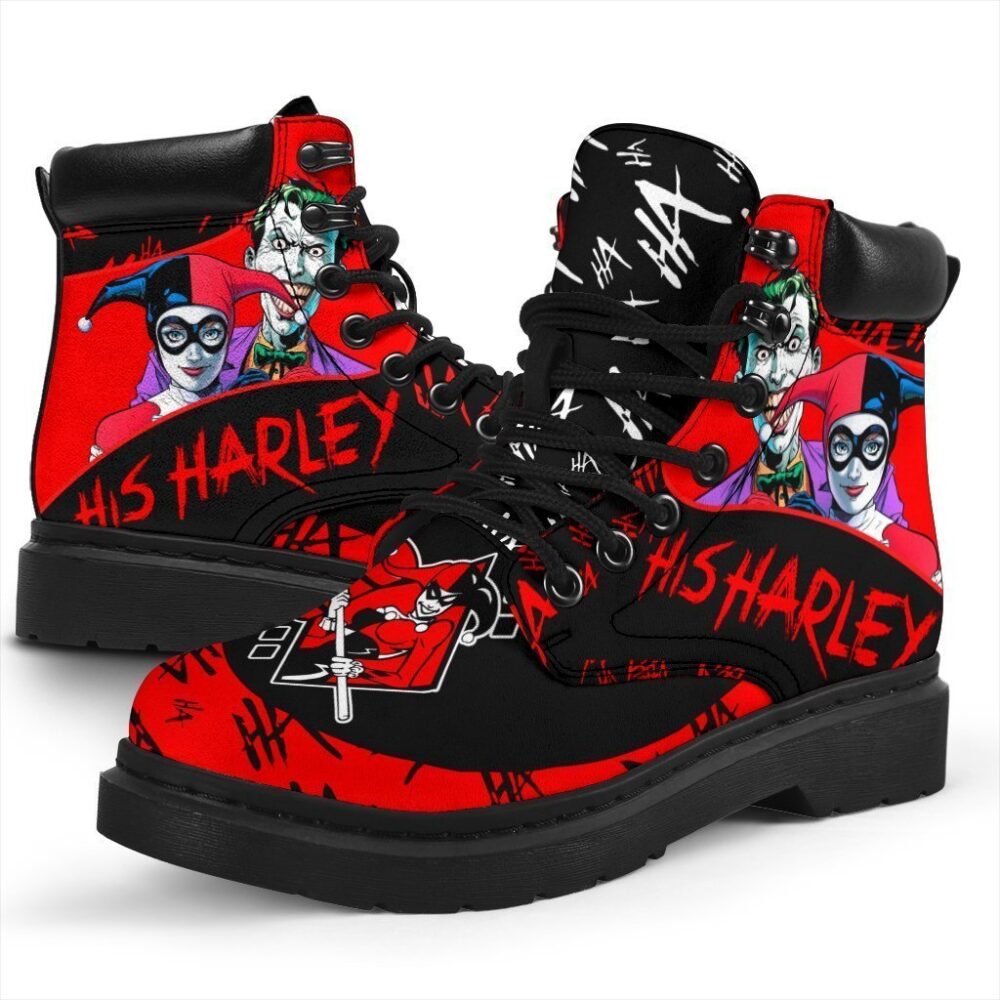 His Harley All Season Boots | Casual Shoes | Vegan Leather Custom Boot Shoes TB128