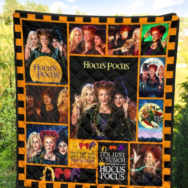 hocus pocus quilt blanket halloween bedding decor idea qb009 15zfe