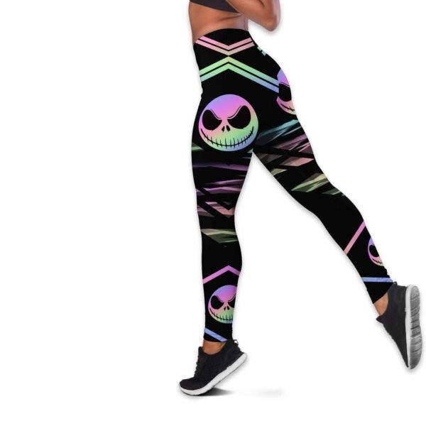 hologram jack skellington tank top legging set outfit colorful 3d all over print s 5xl full size hello darkness my old friend ctljs31 ewtfw