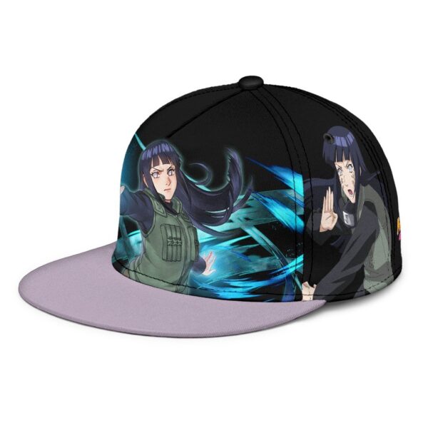 hyuga hinata snapback hat naruto custom anime hat snzum