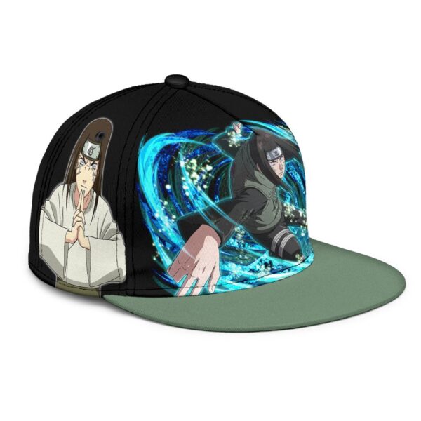 hyuga neji snapback hat naruto custom anime hat clciv