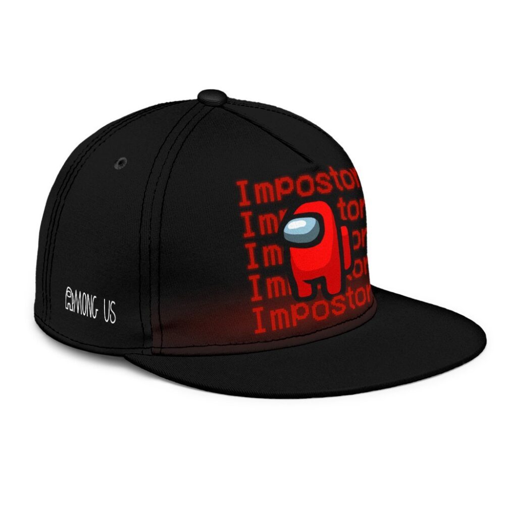 Imposter Snapback Hat Among Us Game Funny Gift Idea