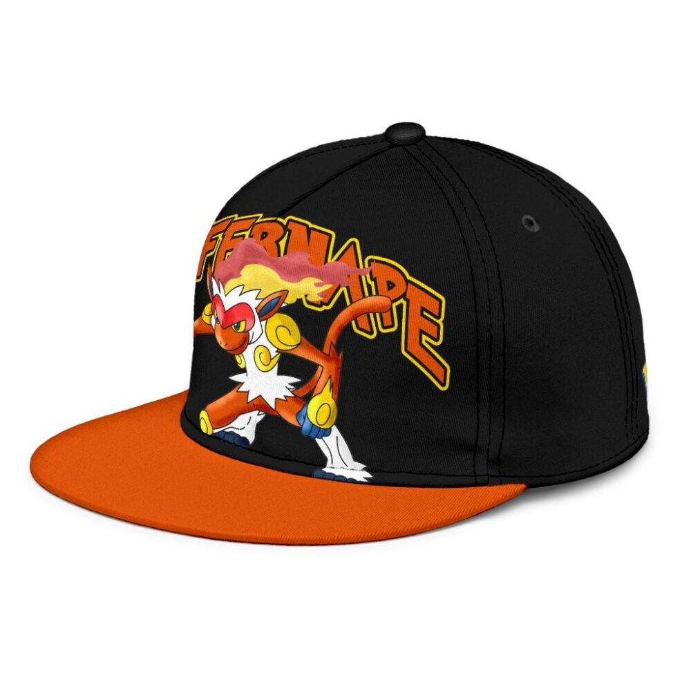 Infernape Snapback Hat Anime Fan Gift Idea