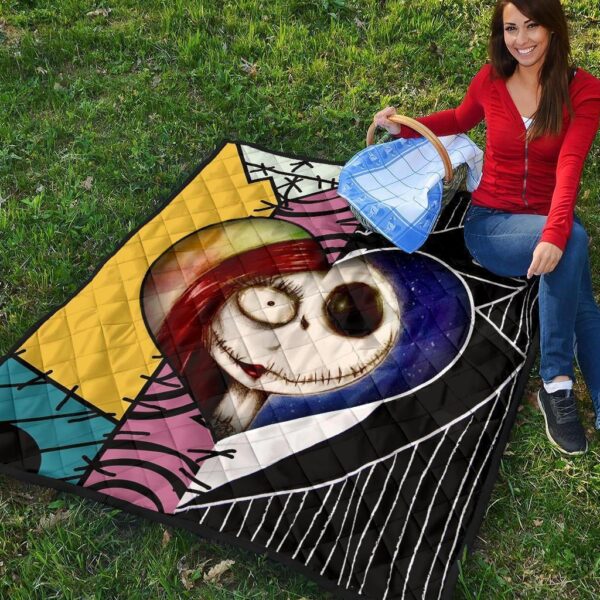 jack sally love quilt blanket half face mixed gift idea bvfiv