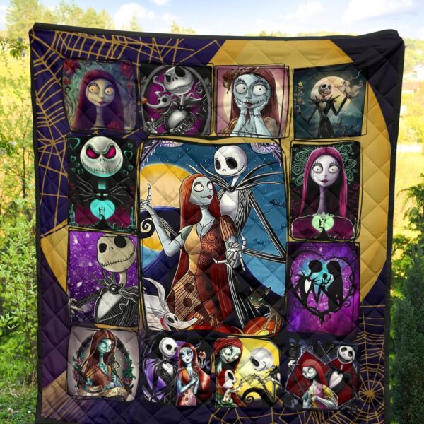 jack sally quilt blanket the nightmare before christmas blanket gf0fm